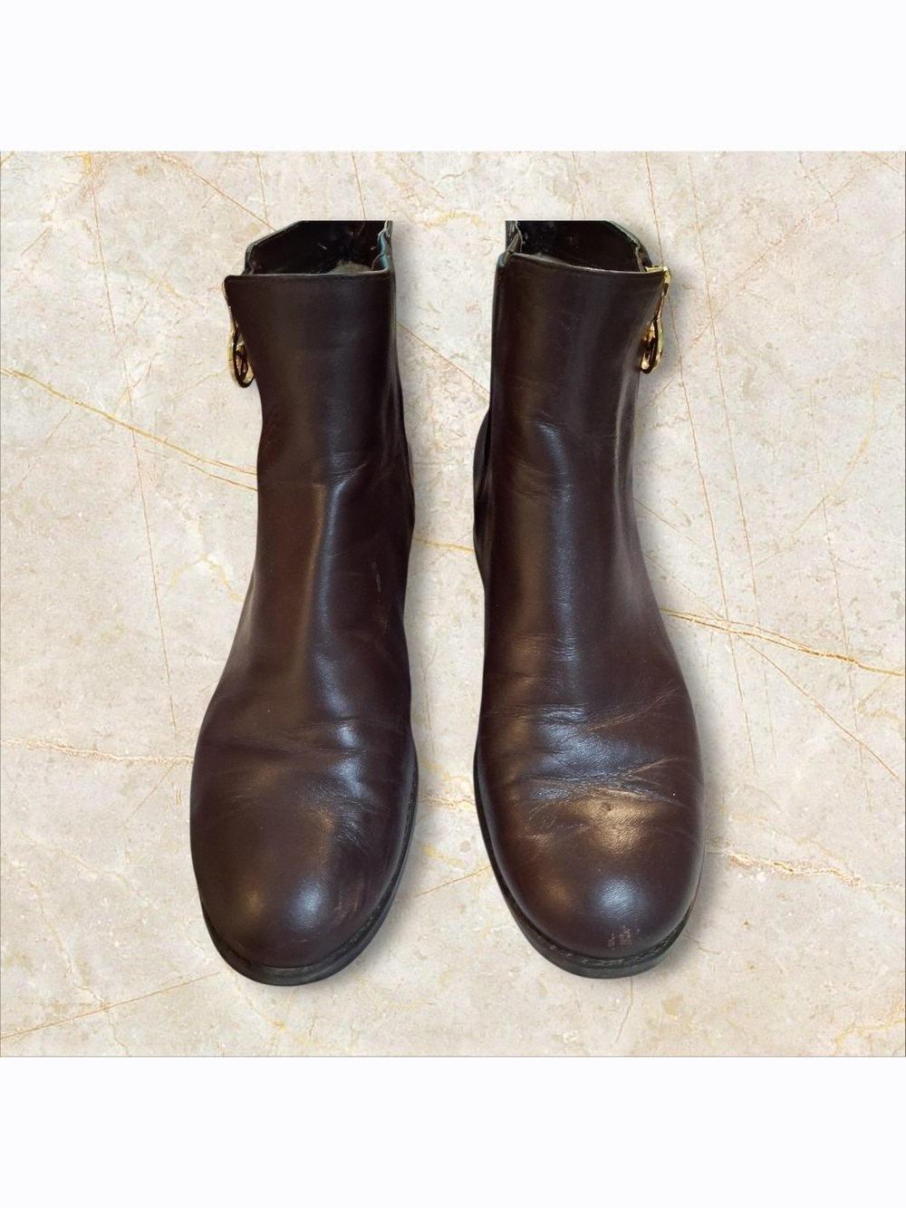 Michael Kors Brown Ankle Boots